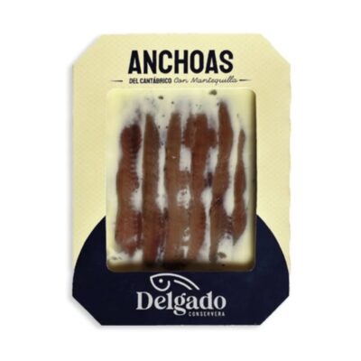 Anchoas del Cantabrico con Mantequilla